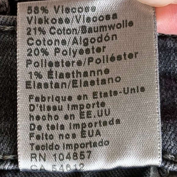 AG Adriano Goldschmied Farrah High-Rise Skinny Ankle Jean Gray/Grey - Picture 11 of 11